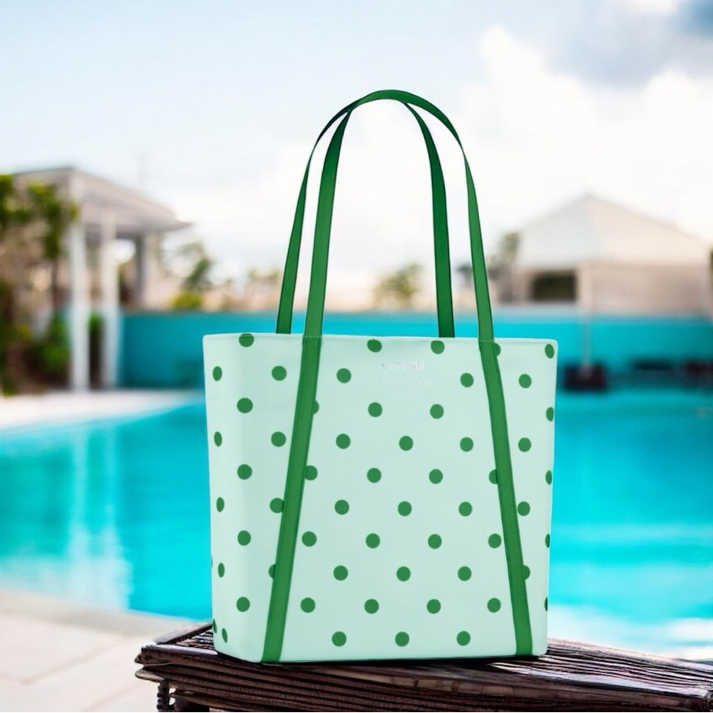 NWT CLINIQUE x KATE SPADE Shopping/Travel Tote Bag